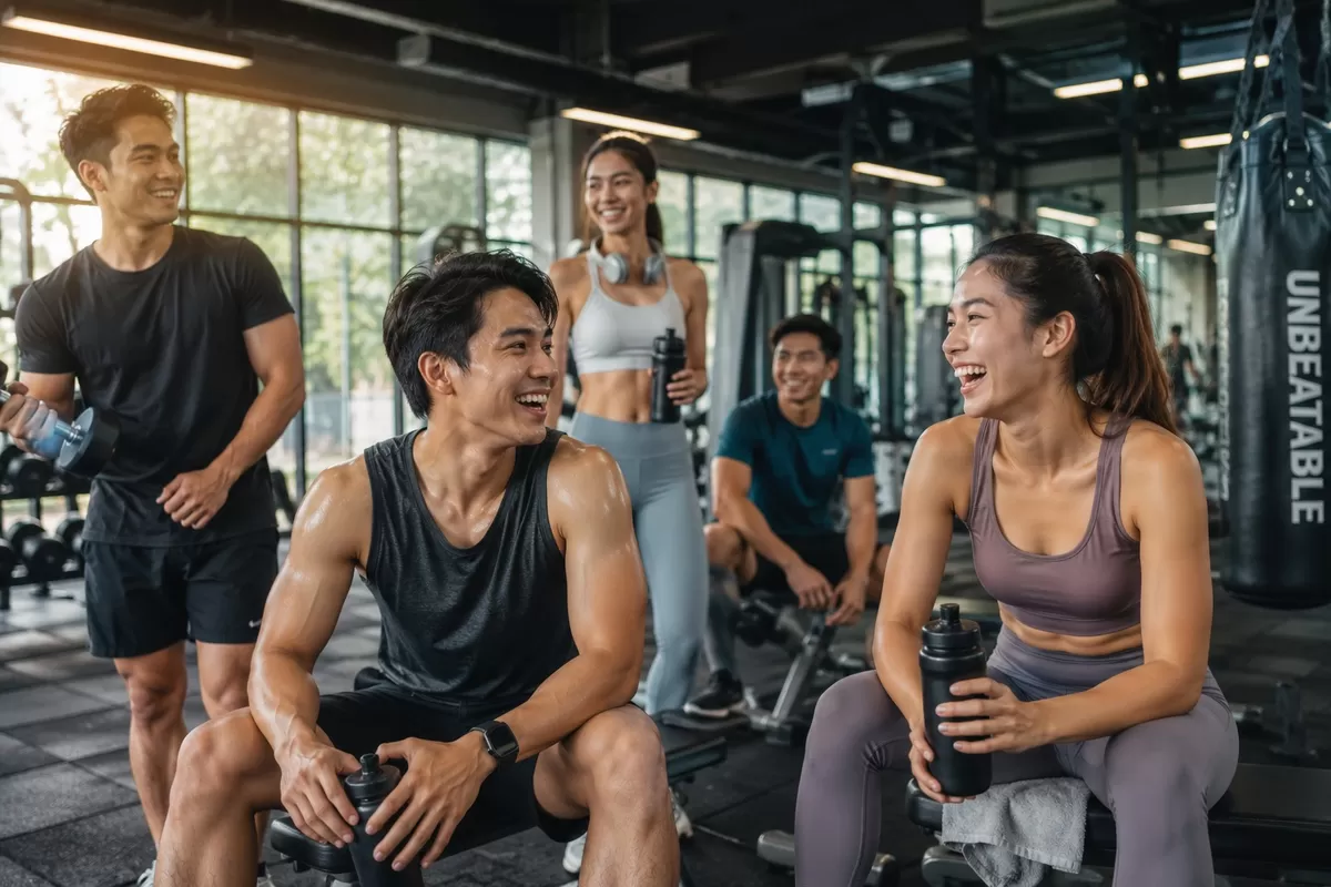 Olahraga semakin sulit dipisahkan dari konsep wellness. Workout tidak lagi semata-mata tentang berapa banyak kalori yang terbakar atau berapa kilogram beban yang berhasil diangkat, tetapi juga tentang bagaimana perasaan kita setelah selesai berolahraga. (Made by CHat GPT/PejuangKantoran.com)