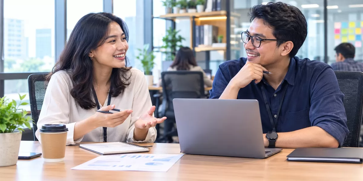 Jika tanggung jawab semakin besar, pencapaian semakin banyak, dan peran Anda berkembang, membicarakan kompensasi bukanlah sesuatu yang perlu ditakuti. Kuncinya sederhana: datang dengan data, pilih waktu yang tepat, sampaikan kontribusi secara jelas, dan buka ruang untuk berdiskusi. (Made by AI/PejuangKantoran.com)