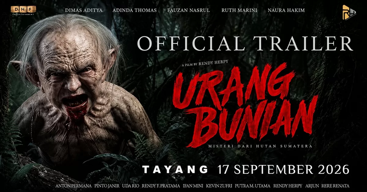 "Urang Bunian" berasal dari urban legend tentang mahluk gaib yang hidup di hutan-hutan Sumatera. (Youtube @cinema21)