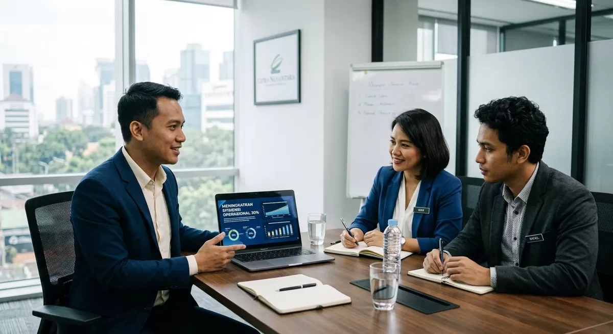 Portable proof yang baik dan bakal dilirik rekruter adalah yang salah satunya adalah terukur. (Pejuangkantoran.com/Made with Google AI)
