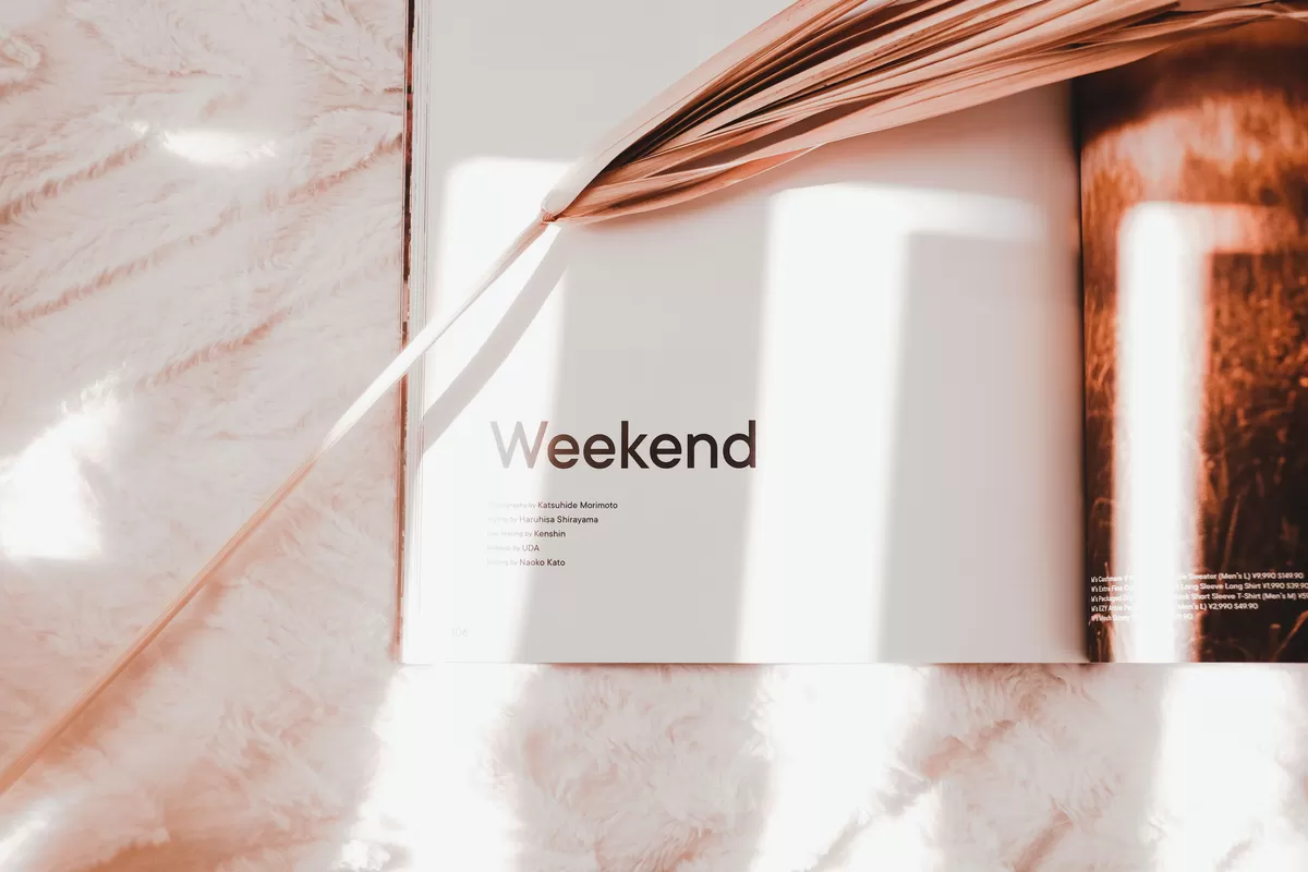 Weekend  (pexels/Valerie)