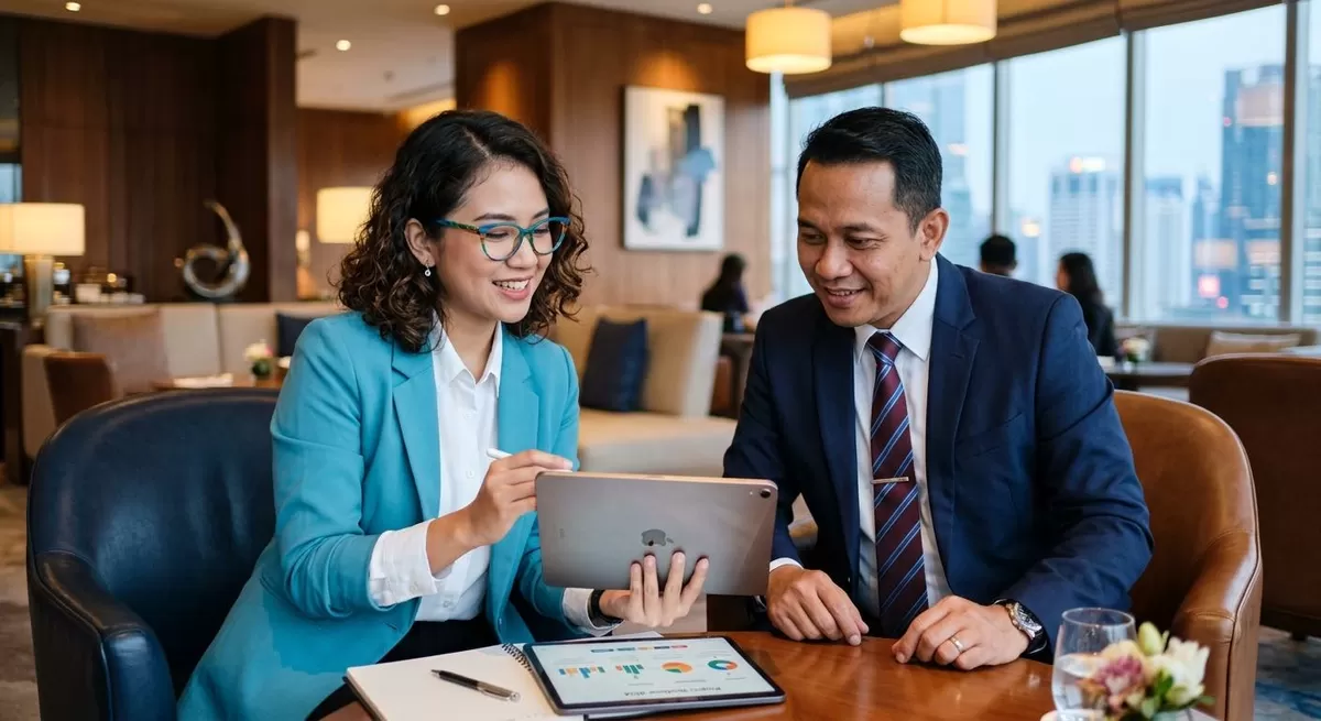 Jabatan Relation Manager itu ibaratnya wajah perusahaan di mata stakeholder. (Pejuangkantoran.com/Made with Google AI)