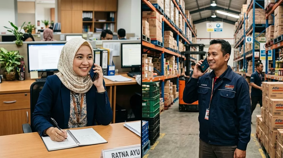 Ektika sudah memberikan komitmen kepada klien, apaka yang dilakukan: follow up atau follow through? (Pejuangkantoran.com/Made with Google AI)
