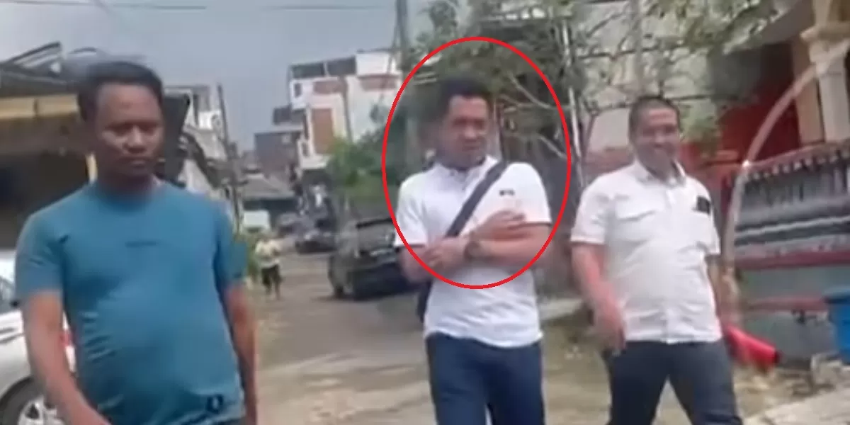 Penangkapan Ferliyan Pratama yang terlibat kasus penganiayaan caddy golf. (Facebook Tangerang Ekspress)