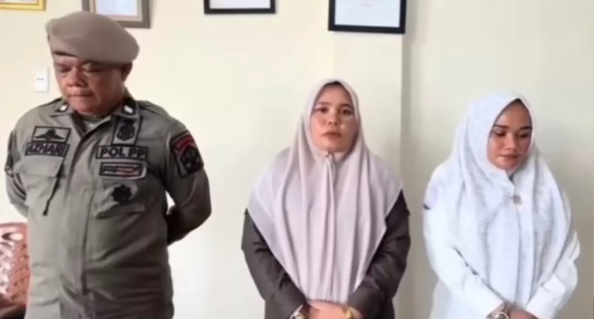 Anggota Satpol PP Bireuen klarifikasi video viral joget pakai seragam dinas. (Instagram/@tkpmedan.co.id)