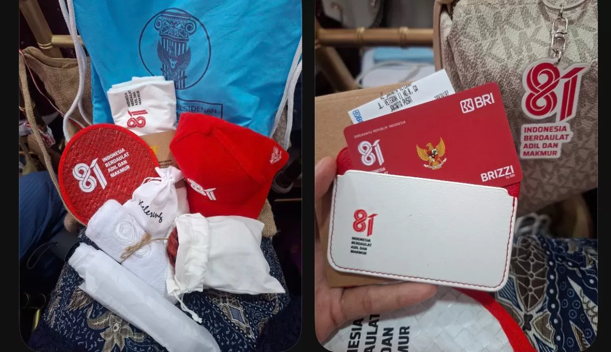 [VIRAL] Isi Goodie Bag HUT RI di Istana Viral, Ada Mainan Jadul Kelereng dan Tali Karet
