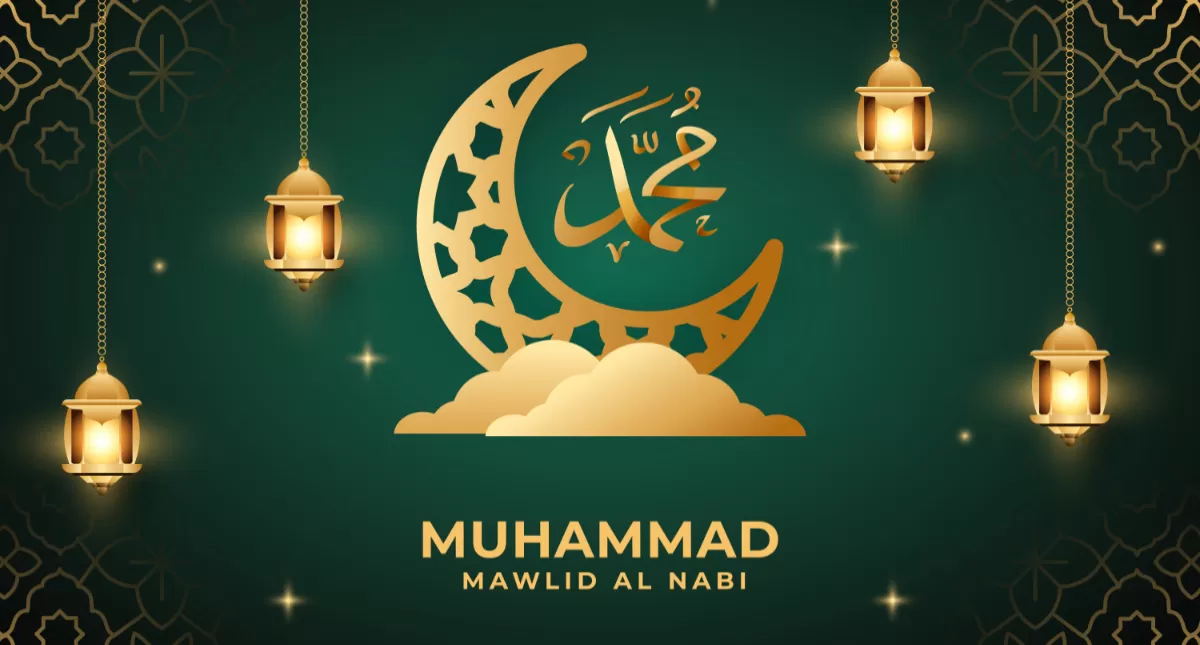 25 tema Maulid Nabi Muhammad SAW 2026 untuk banner, spanduk, poster, sekolah, masjid, pesantren, hingga acara masyarakat. (magnific)