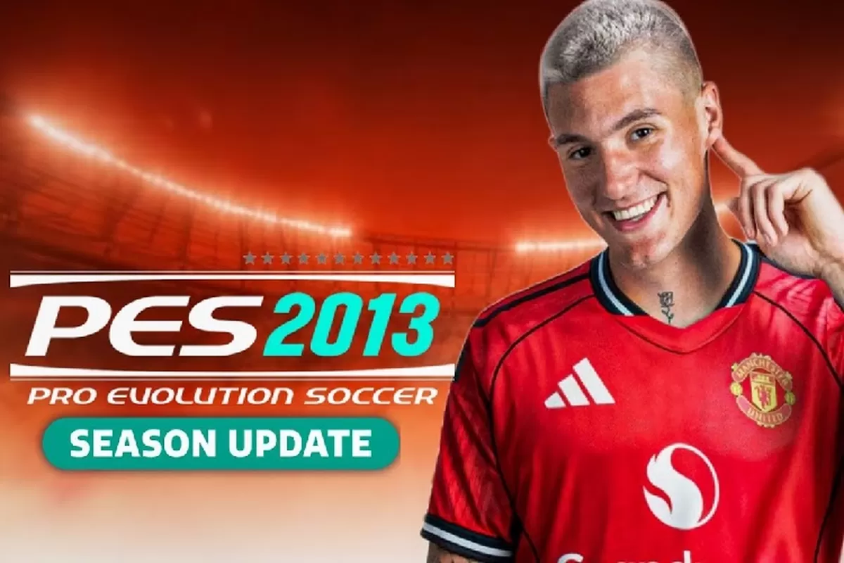 Update PES 2013 dengan PES 2013 Patch 2026! Transfer pemain terbaru, jersey modern, dan gameplay ringan. Download dan install sekarang!