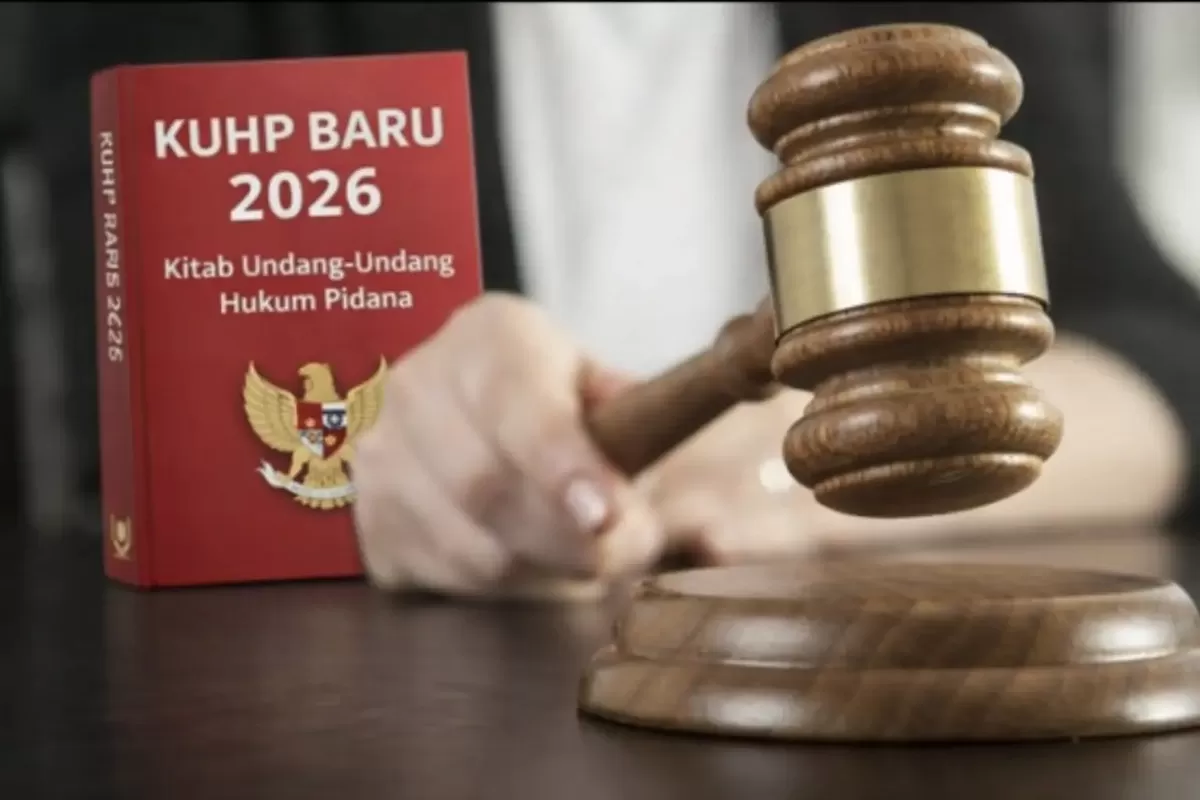 KUHP Baru Berlaku 2 Januari 2026, Kumpul Kebo Bisa Dipidana. (Canva)
