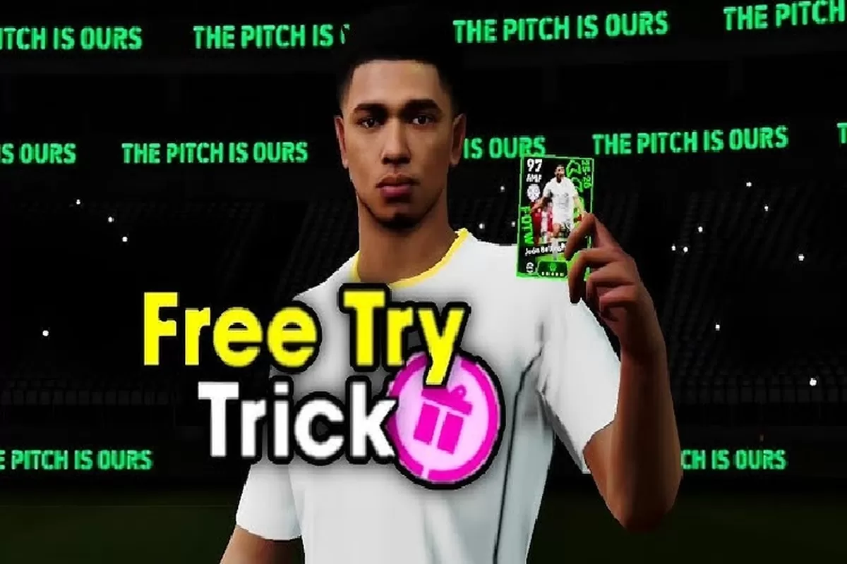 Cara mendapatkan Jude Bellingham rating 103 gratis di eFootball 2026 lewat event resmi, login reward, dan tips upgrade terbaik!