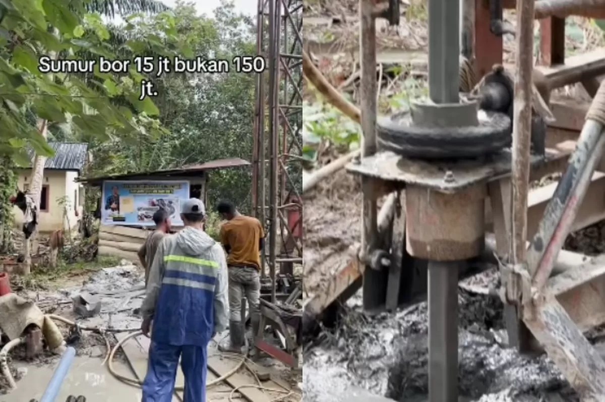 Menyoroti biaya pembuatan sumur bor untuk korban bencana di Sumatera yang disebut mencapai Rp150 juta hingga tuai sorotan publik di medsos. (Instagram.com/@undercover.id)