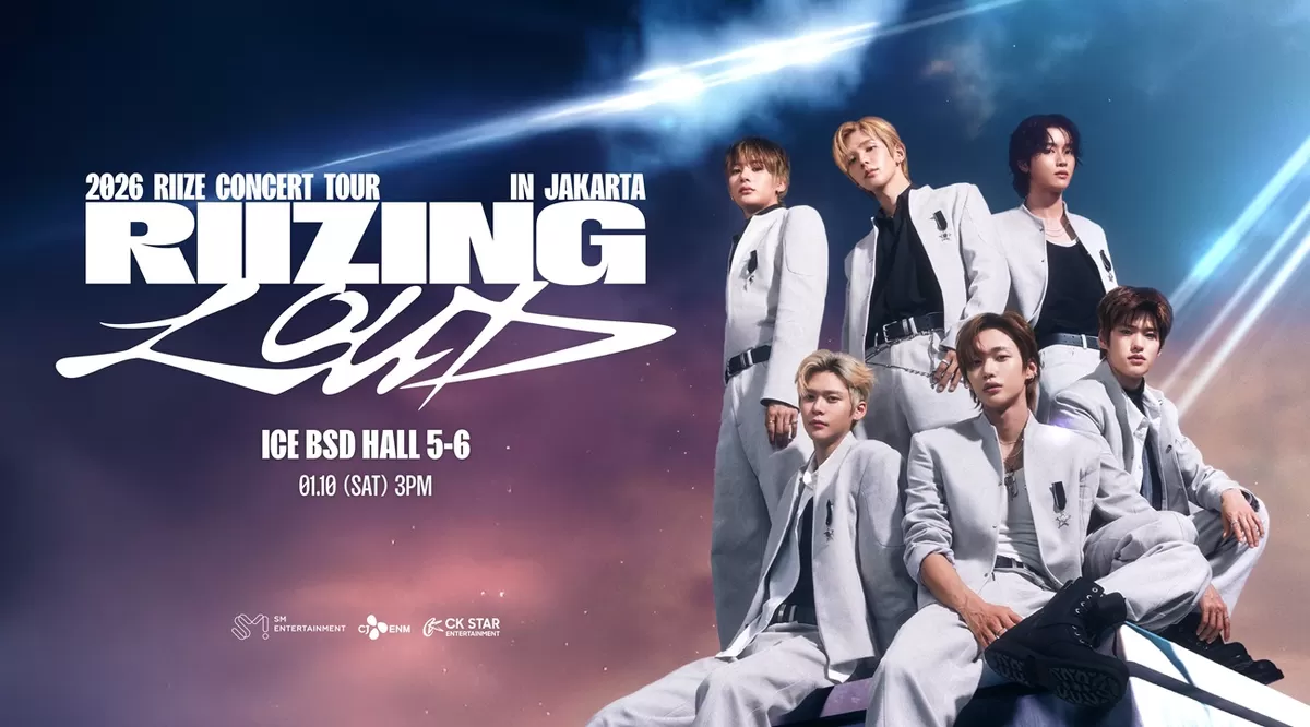 Jelang Konser RIIZE di Jakarta 2026, Ini Jadwal Penukaran Tiket dan Aturannya. (Instagram @officialkvibes)