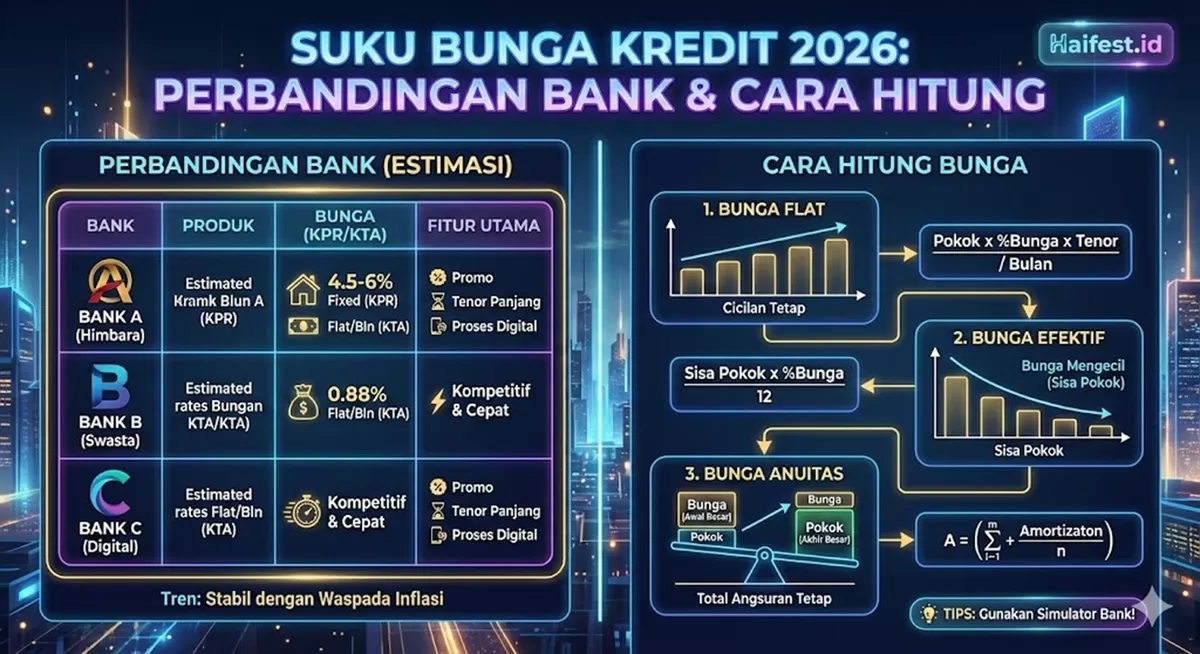 Panduan Lengkap Memilih Bunga Kredit Bank Paling Ringan, Jaga Riwayat Kredit! (Bank Indonesia)