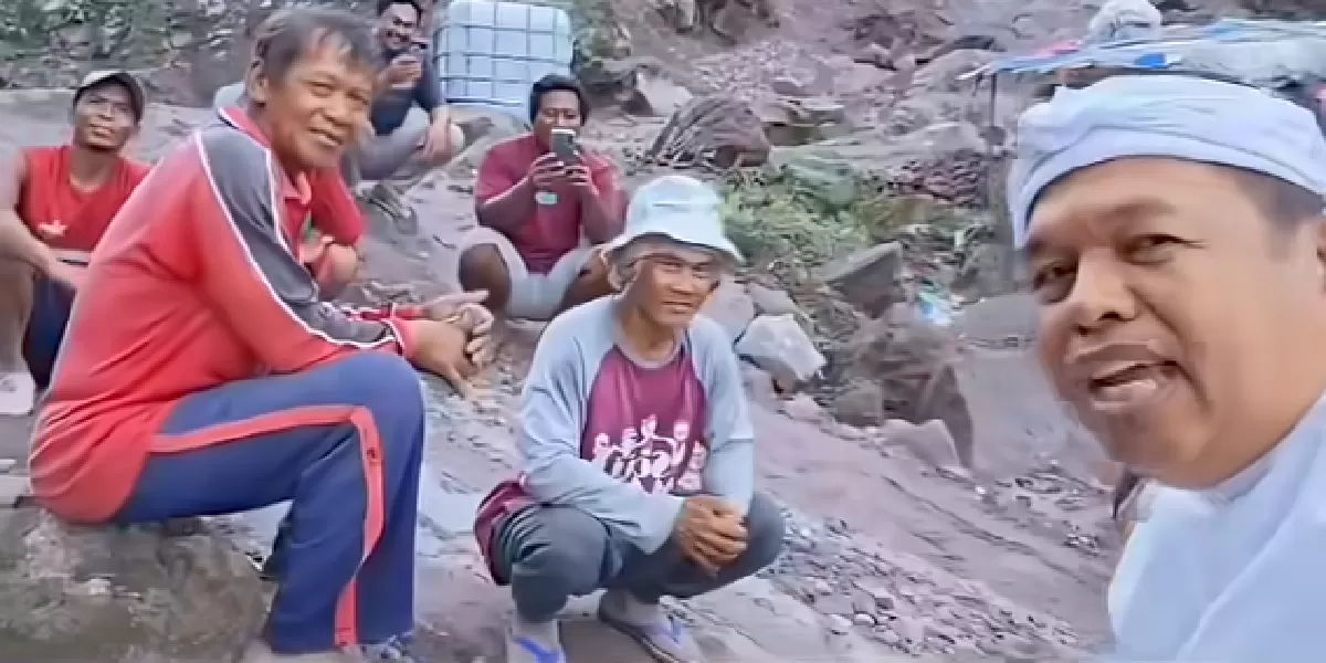 Dedi Mulyadi sidak Gunung Ciremai (Instagram @infokuningan)