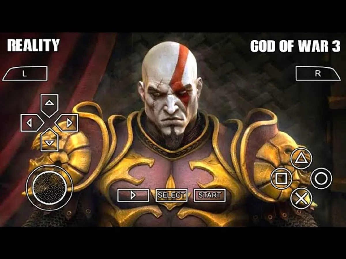 Download God of War 3 PPSSPP 2026 ukuran kecil untuk Android. Rasakan aksi epik Kratos dengan grafis memukau tanpa menguras memori HP.