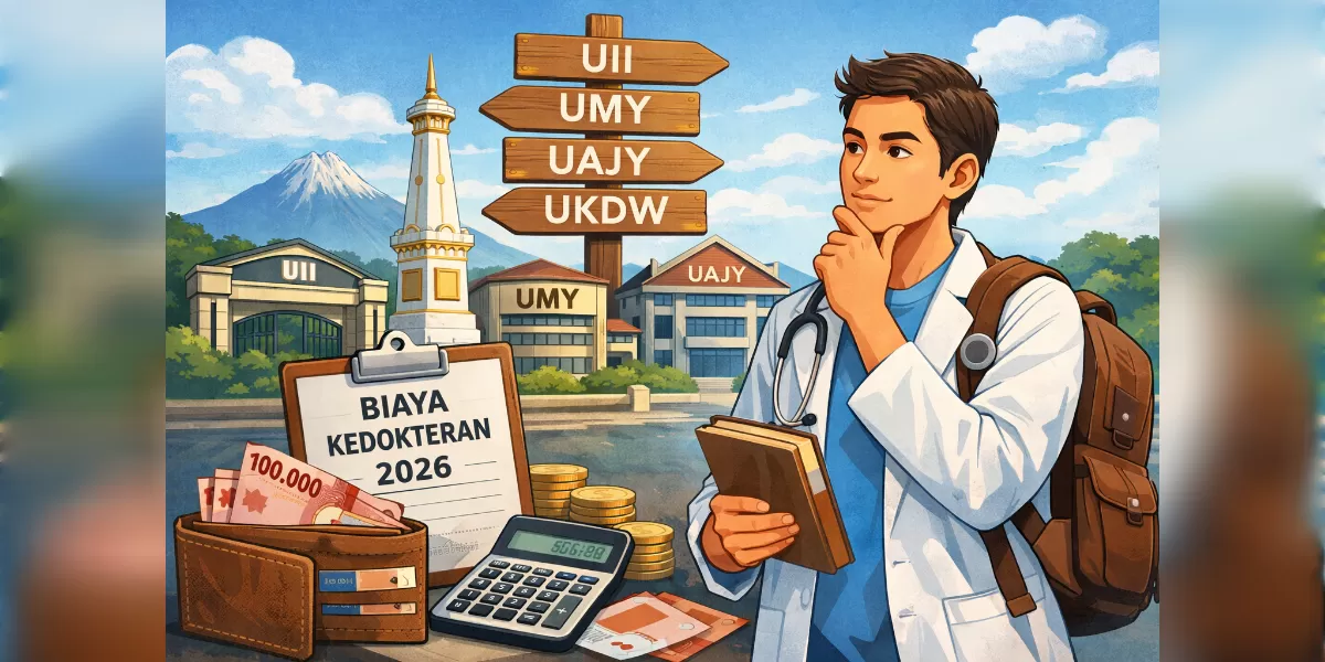 Ilustrasi Rincian biaya kuliah Kedokteran 2026 (Desain AI )