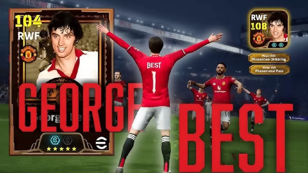 Cara mendapatkan George Best di eFootball 2026 serta rekomendasi best build terbaik untuk memaksimalkan performanya.