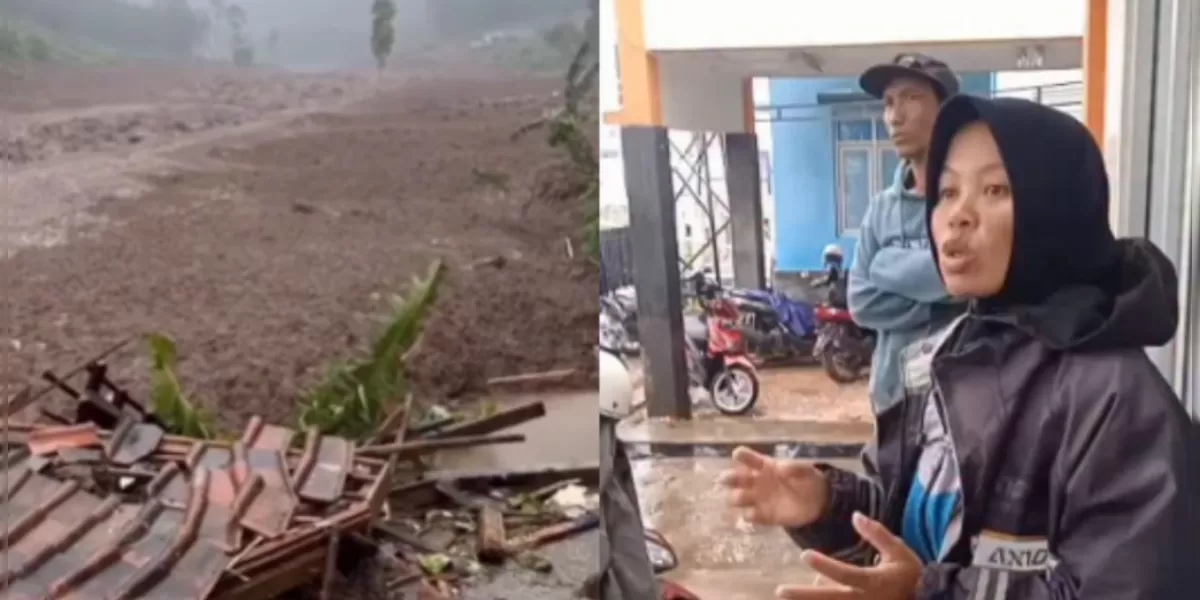 Menyoroti kesaksian korban yang selamat dari insiden longsor yang melanda wilayah Cisarua, Bandung Barat, pada Sabtu, 24 Januari 2026.  (Instagram.com/@asarhumanity)