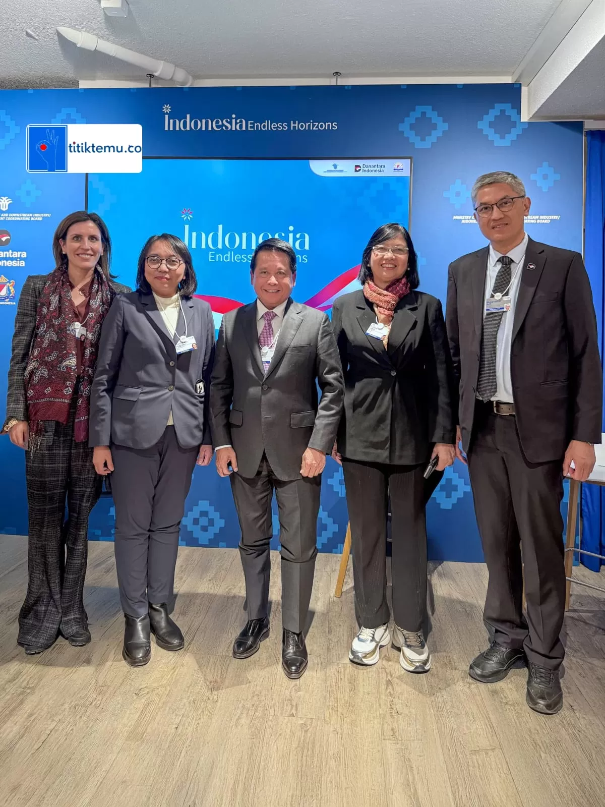 Dirut BRI Hery Gunardi (tengah) menghadiri WEF Davos 2026 (Dok. BRI /TitikTemu)