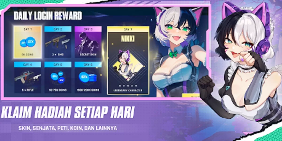  Anime Battle Royale APK, cara main, dan link download resmi untuk Android.