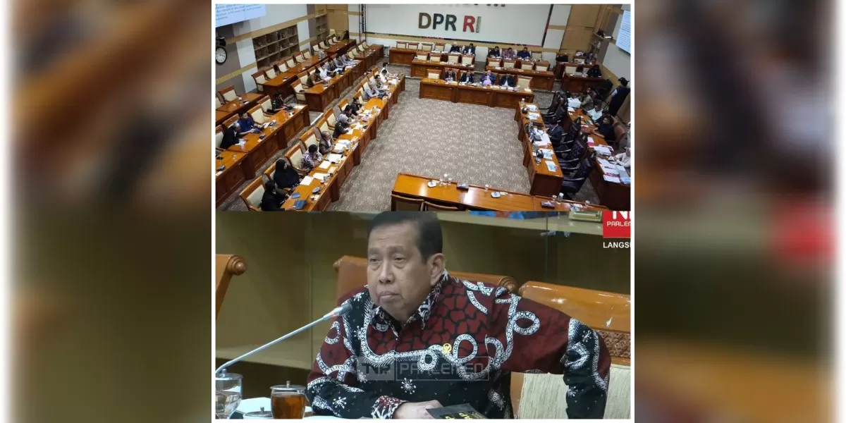 Komisi III DPR murka! Kapolres Sleman dicecar soal salah pasal kasus Hogi Minaya (Tangkapan layar dari Instagram @antonheryantosip)