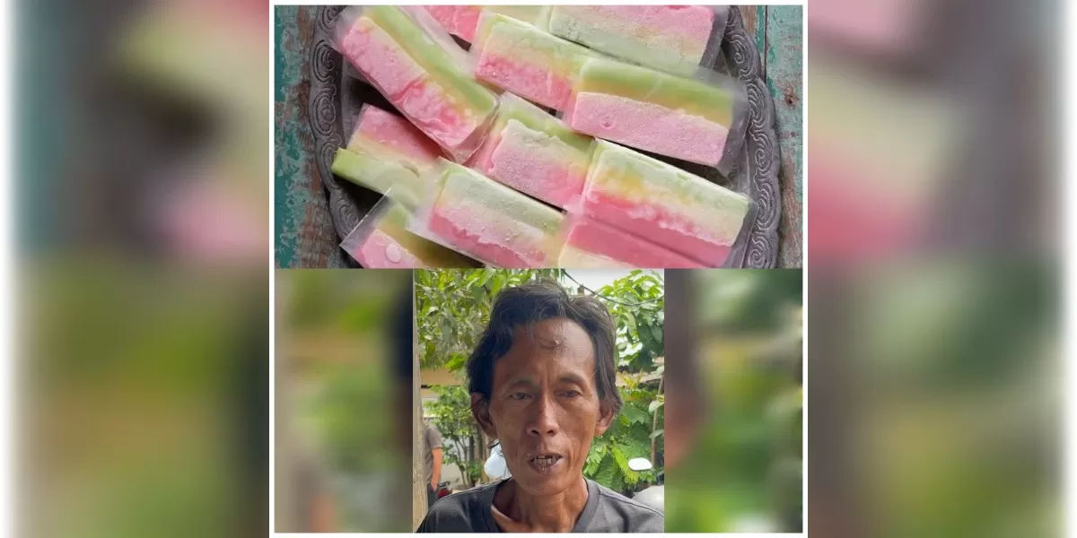 Resep es gabus jadul yang viral! (Kolase foto dari cookpad dan tiktok @voiz_indonesia)
