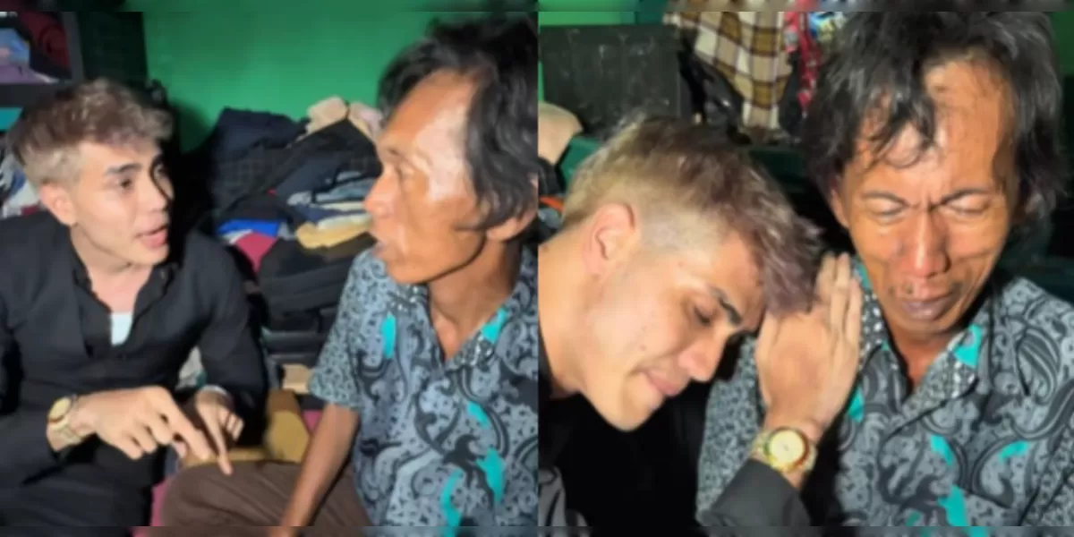Mengintip cerita haru penjual es gabus yang viral di medsos usai sempat dituduh menggunakan bahan spons pada barang jualannya.  (Instagram.com/@aisar_khaledd)