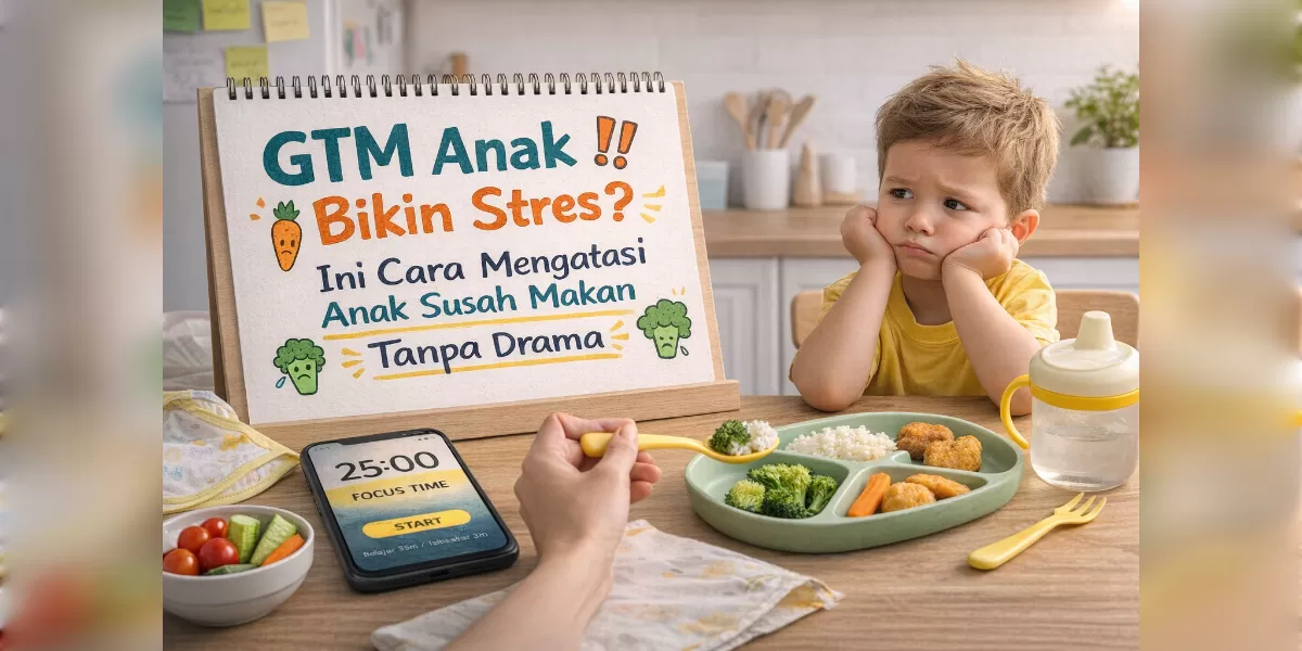 Ilustrasi Anak Susah Makan Bukan Karena Bandel, Ini Penjelasan dan Solusinya (Desain AI )