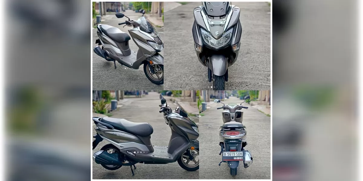 Suzuki Burgman Street 125 EX 2026 resmi di Indonesia (Instagram @suzukiindonesiamotor)