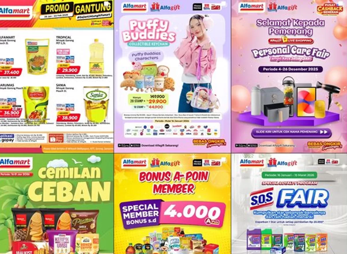 Katalog Promo Alfamart 1&ndash;15 Februari 2026, Diskon Gila-gilaan Bahan Masak hingga Makanan Favorit. (Instagram @alfamart)