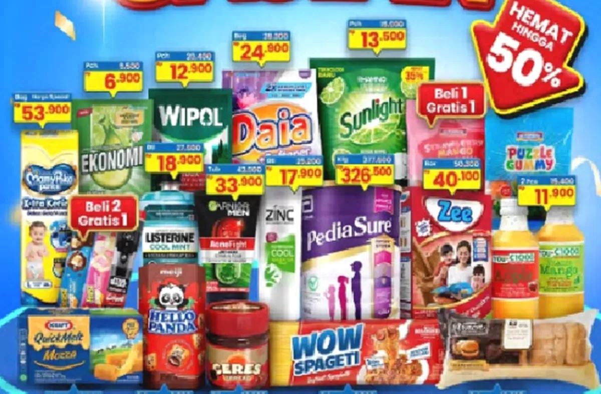 Promo Indomaret 1-4 Februari 2026: Diskon Awal Bulan, Persiapan Ramadhan Hemat hingga 50 Persen. (Indomaret)