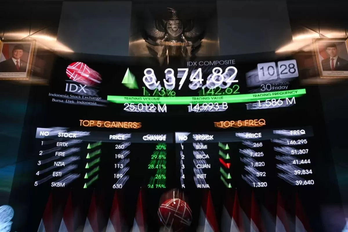 IHSG Menguat, Rebound Masih Terbatas? Ini Saham Rekomendasi Analis untuk Rabu 4 Februari 2026. (ANTARA FOTO/SULTHONY HASANUDDIN)
