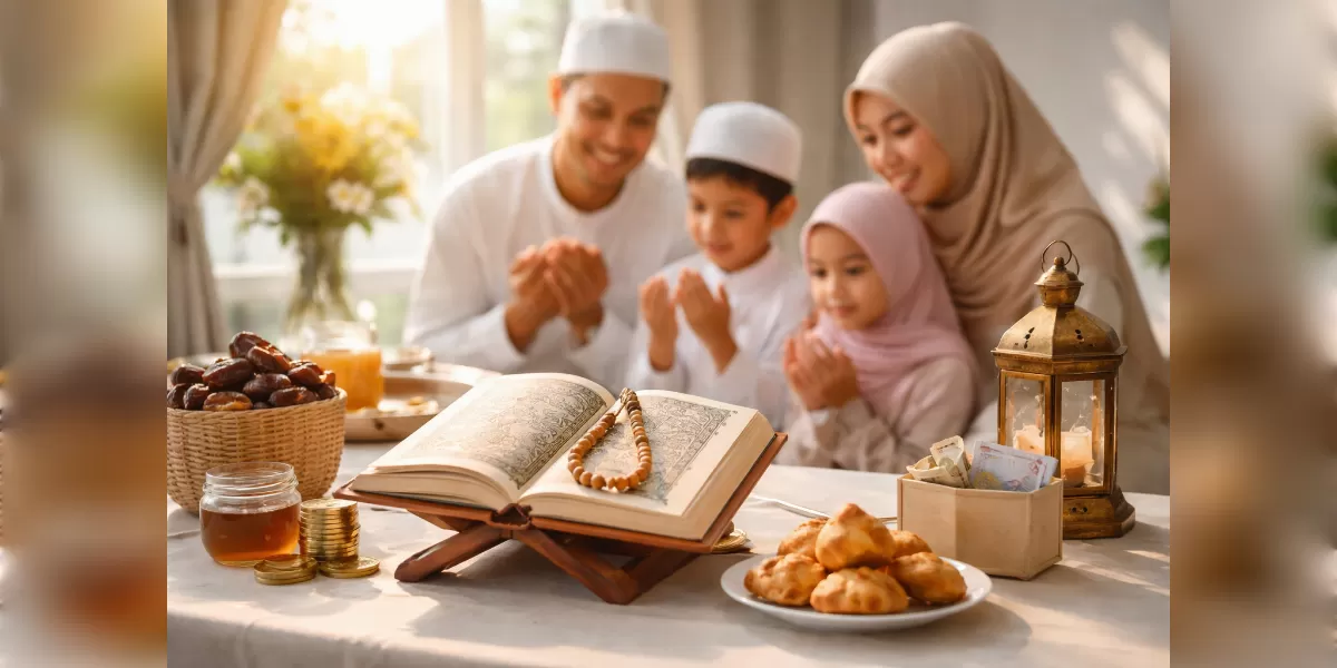 persiapan batin, amalan tepat, dan hati untuk uk ibadah Ramadhan yang Le b ih. Baik (Desain AI)