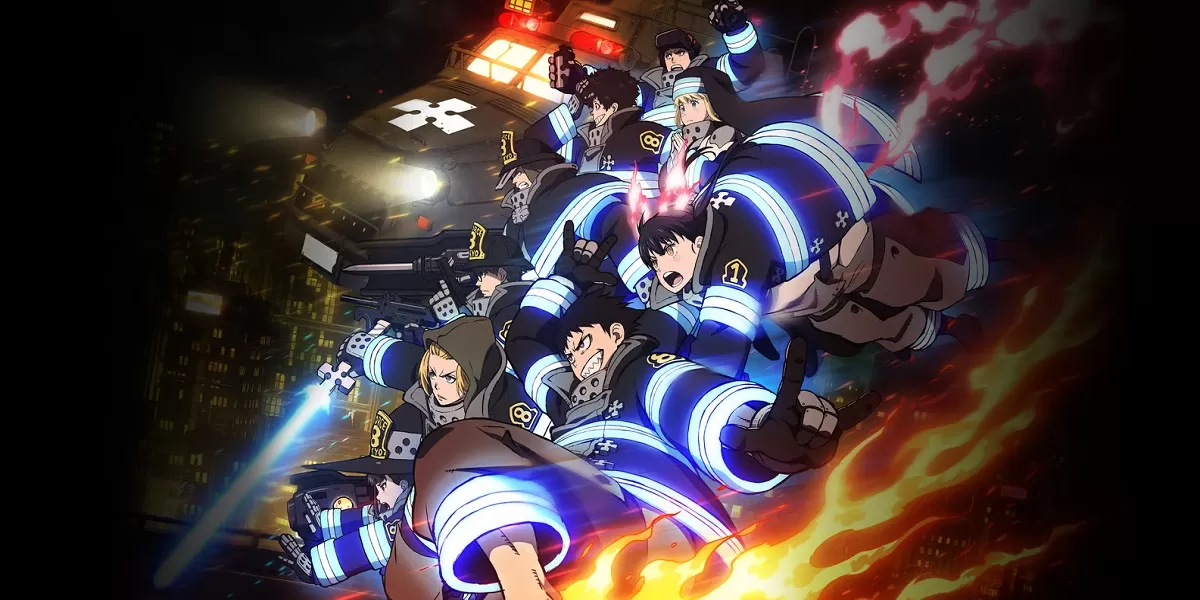 Nonton, &amp; Streaming Anime Enen no Shouboutai Season 3 Sub Indo resolusi 360p, 480p, 720p