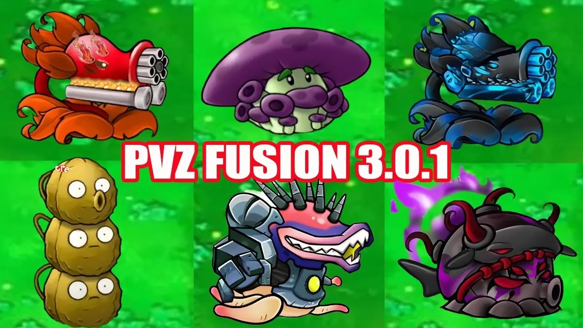 Tải PVZ Fusion 3.0.1 Việt H&oacute;a mod terbaru dengan c&acirc;y fusion baru, zombie unik, level tambahan, grafis HD untuk PC &amp; Android