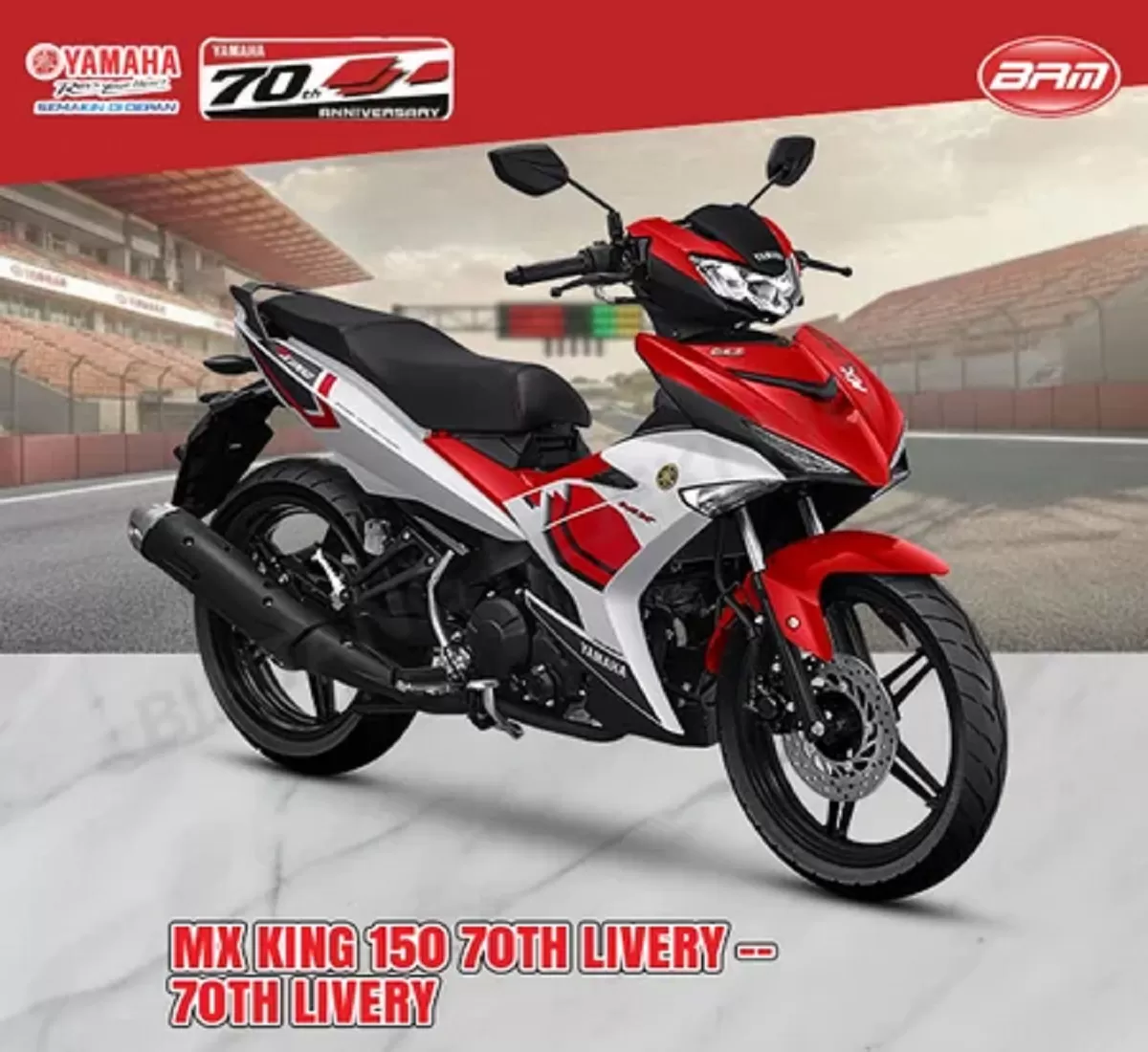 Spesifikasi, fitur unggulan, dan harga terbaru Yamaha MX King 150 2026. Motor bebek sport ini tetap jadi pilihan terbaik untuk jalanan!