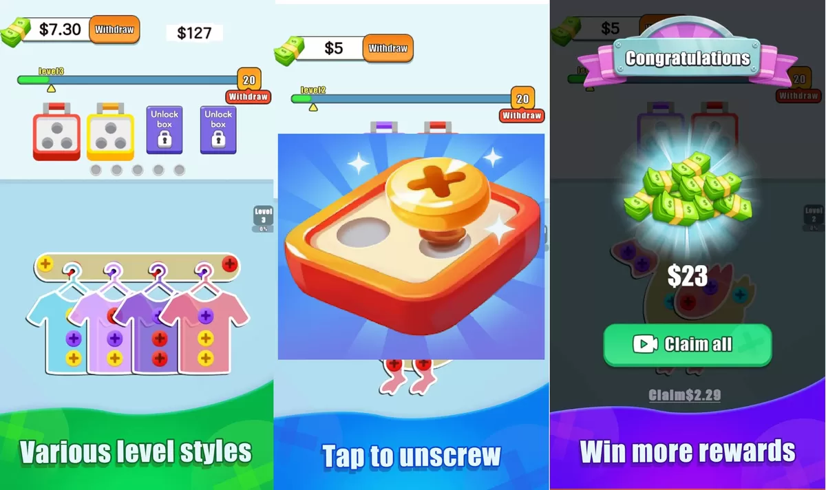 Aplikasi penghasil uang semakin diminati di era digital ini. Salah satu yang cukup menarik perhatian adalah Screw Puzzle Relax APK 2026 (Play STore)