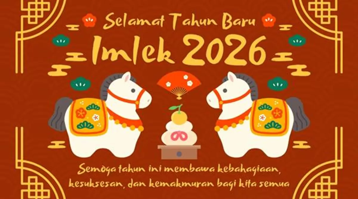 Kumpulan Ucapan Selamat Imlek 2026 Selain Gong Xi Fa Cai, Lebih Unik dan Penuh Makna. (Freepik)