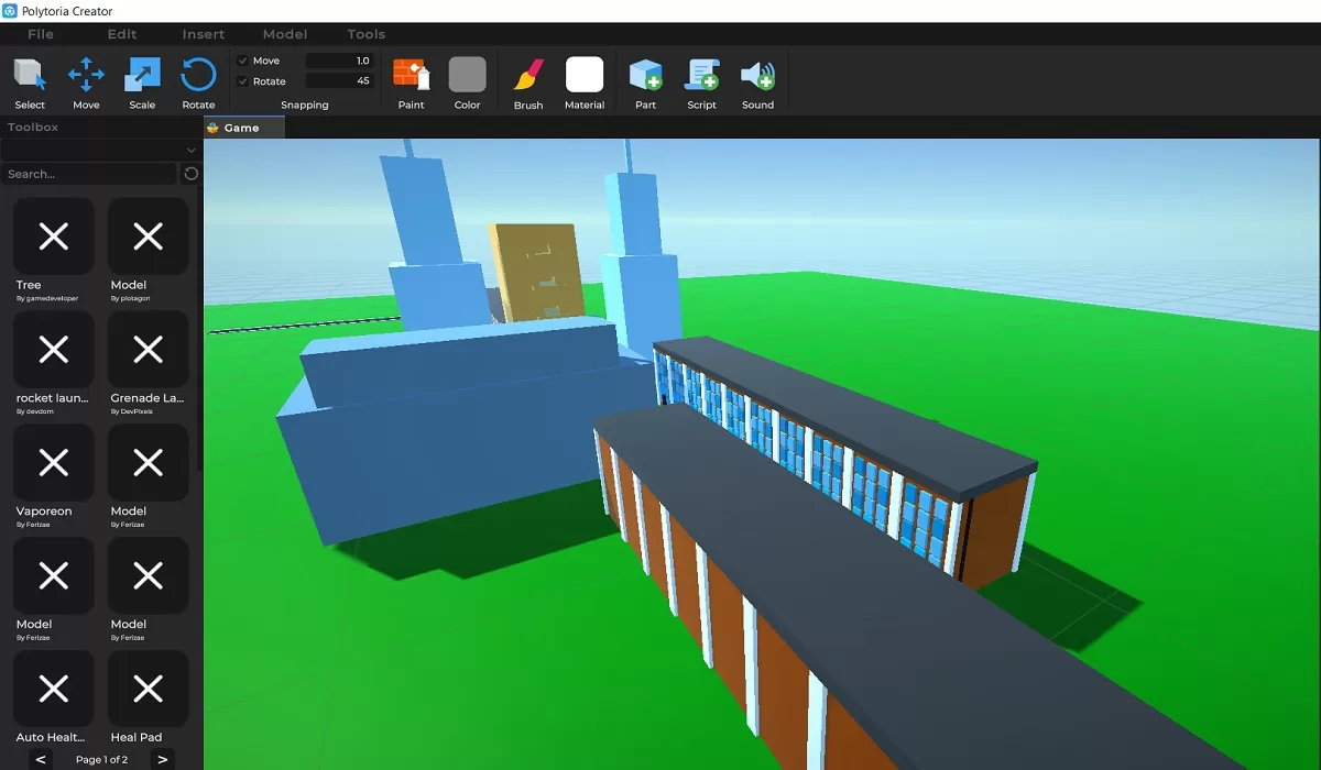 Download game Polytoria, alternatif Roblox berbasis PC dengan fitur menarik, mode permainan, dan cara main