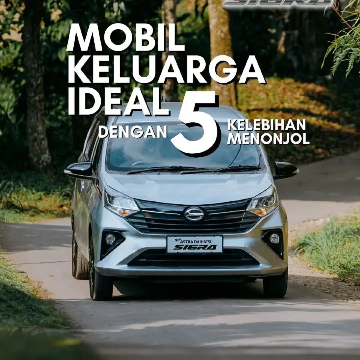 Daihatsu Sigra 2026: MPV 7-penumpang hemat bahan bakar dengan harga terjangkau. Temukan fitur modernnya untuk kenyamanan keluarga Anda
