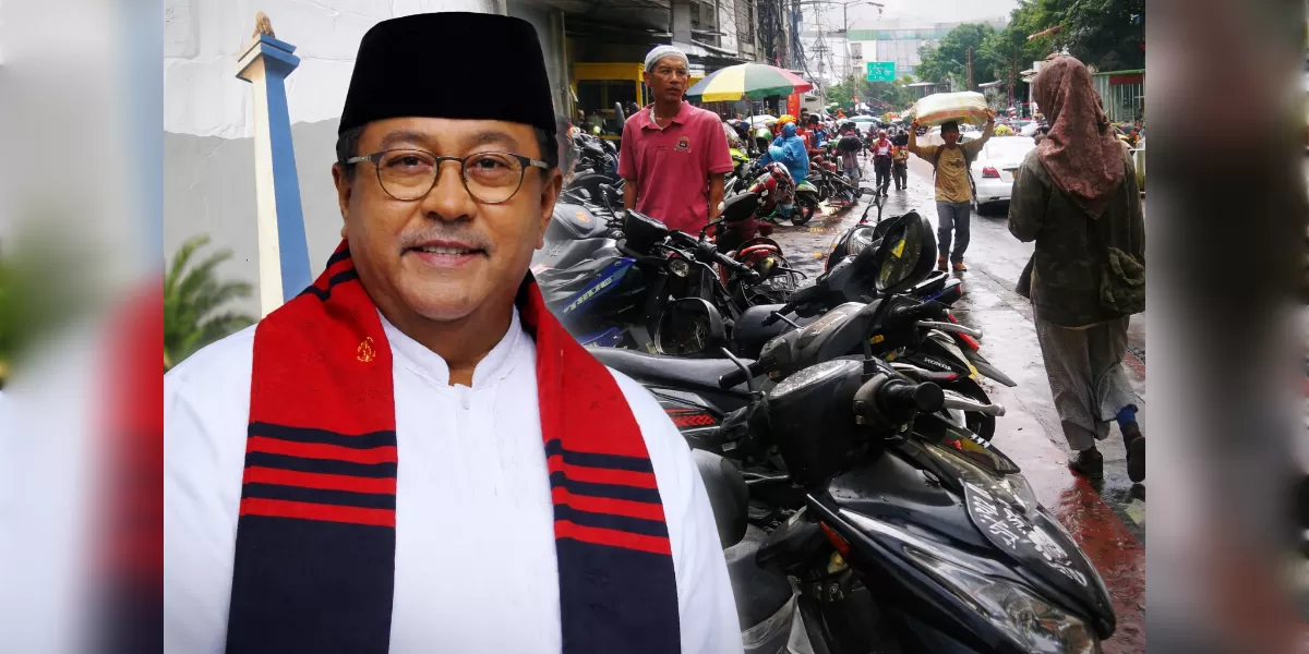 Ilustrasi Jukir liar Tanah Abang patok Rp100.000, Rano Karno janji tertibkan (Desain AI )