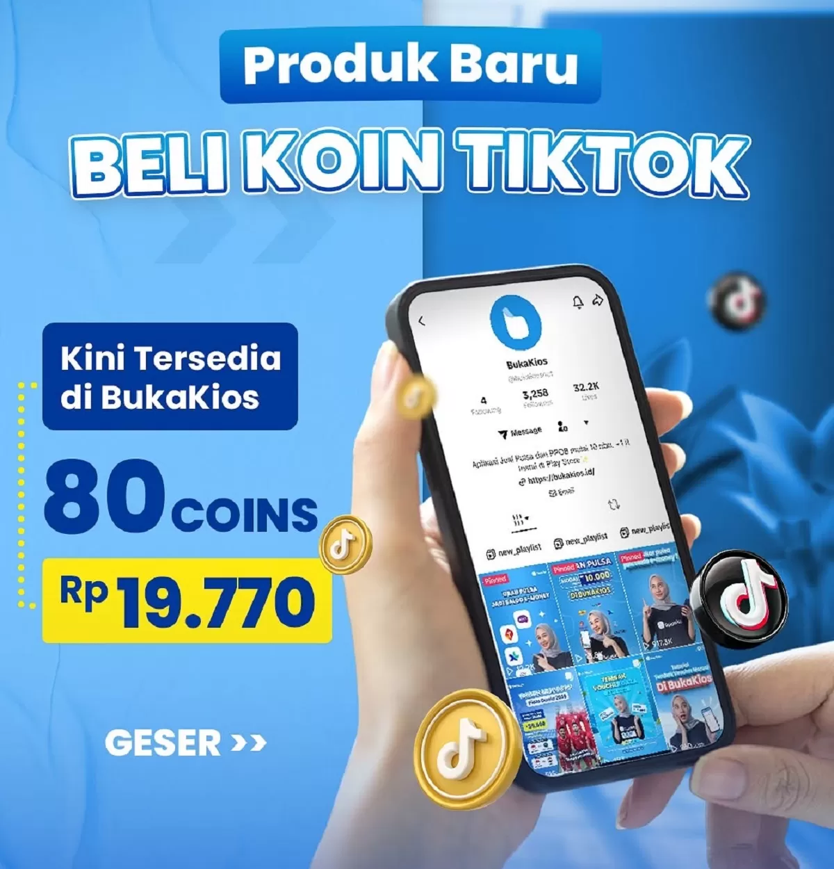 Ingin tahu cara beli koin TikTok murah dan resmi? Hemat hingga 30% dengan metode aman di situs resmi TikTok.