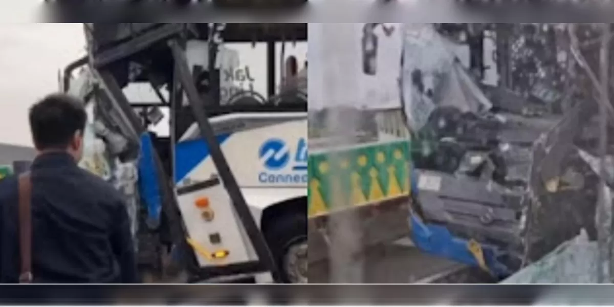 Menyoroti insiden kecelakaan yang melibatkan 2 bus TransJakarta di kawasan Halte Cipulir, Jakarta Selatan, pada Senin, 23 Februari 2026.  (Instagram.com/@dascamindonesia)