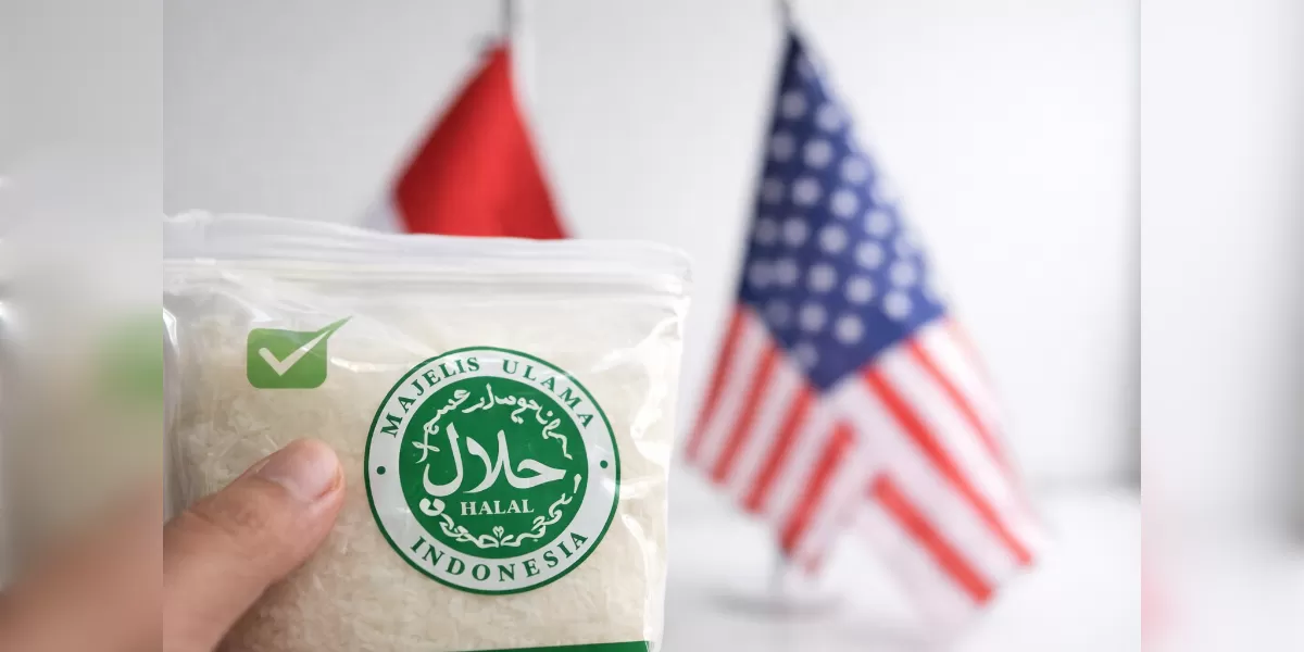 Foto ilustrasi MUI tegaskan sertifikasi halal wajib bagi produk AS (Desain AI )