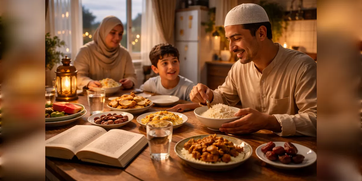 Foto ilustrasi Hukum sahur saat puasa Ramadhan, wajib atau sunnah?  (Desain AI )