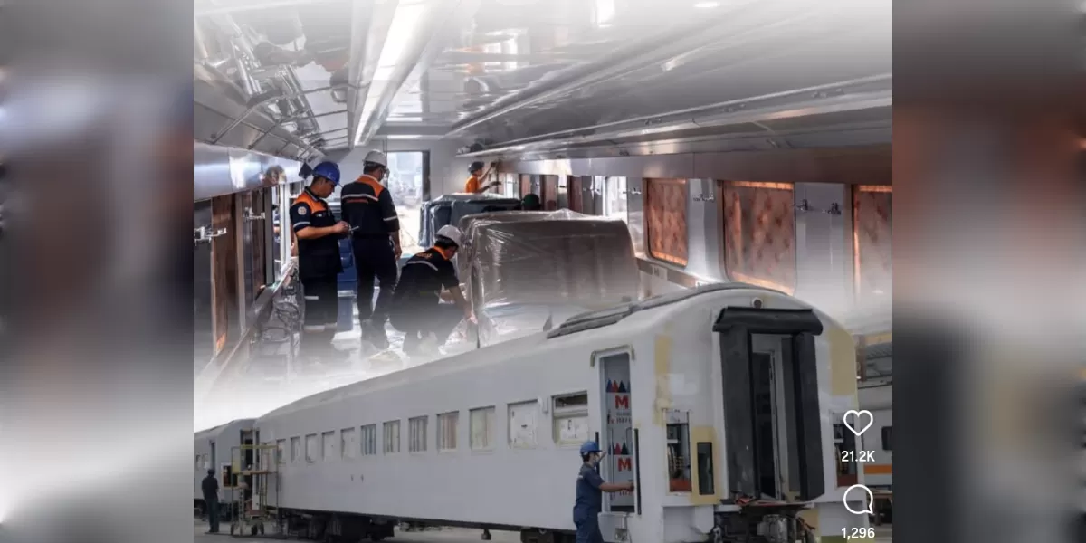 KAI luncurkan kereta ekonomi kerakyatan untuk mudik (Instagram @keretaapikita)