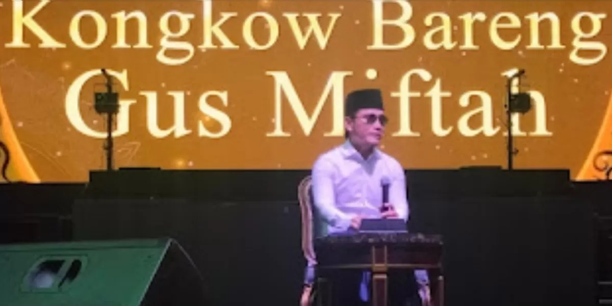 Momen tausiah dan buka puasa bersama di Colosseum Jakarta bersama Gus Miftah. ( (Dok. Istimewa)