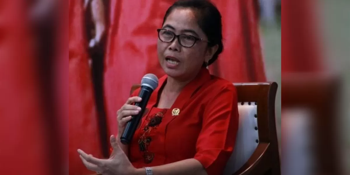 Wakil Ketua Komisi X DPR RI dari Fraksi PDIP, My Esti Wijayati, dalam konferensi pers sebut anggaran MBG sebesar Rp 223,5 triliun tercantum dalam pos anggaran pendidikan (Instagram @myesti_aspirasi)