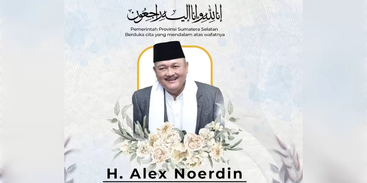 Mantan Gubernur Sumatera Selatan dua periode, Alex Noerdin, meninggal dunia (Instagram @palembang_viral)