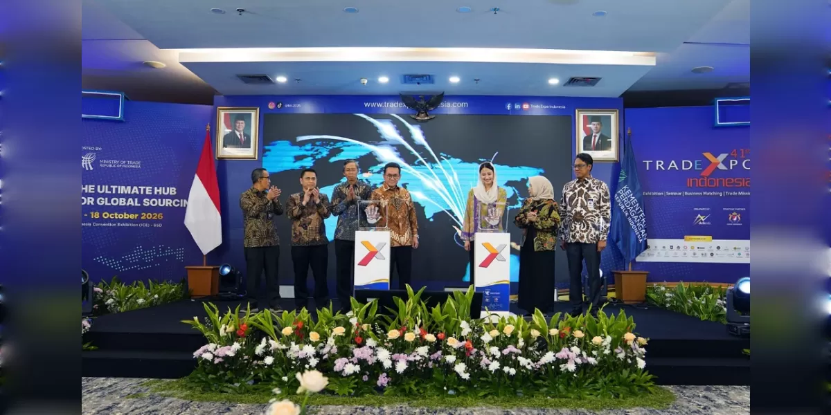 Mendag Budi Santoso ungkap target transaksi hingga Rp17,5 miliar di TEI ke-41.  (Dok. Istimewa)